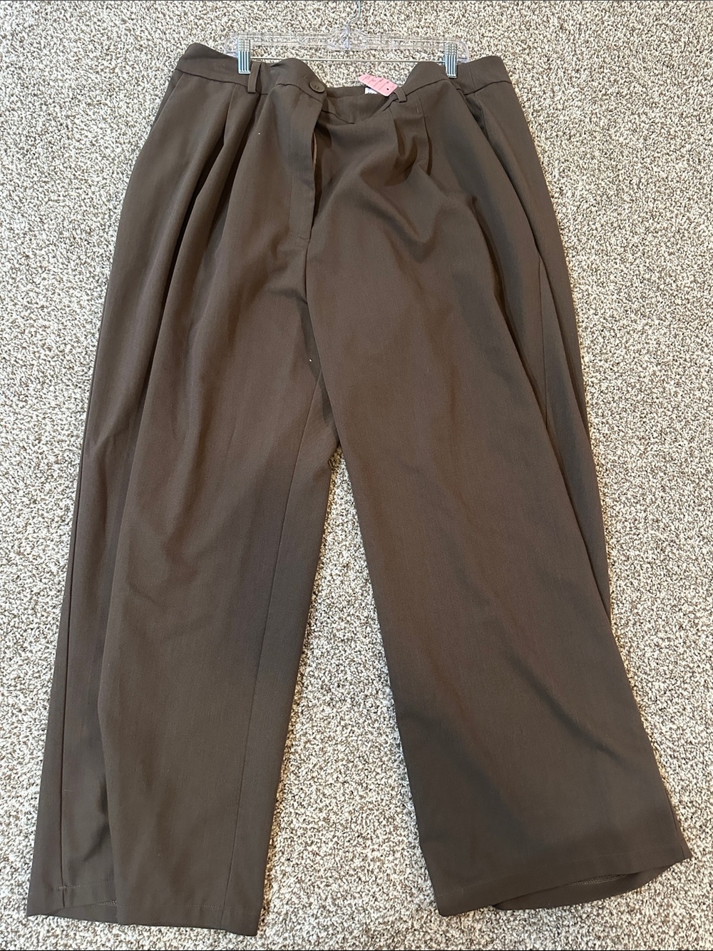 Princess Polly Brown Wide Leg Trousers